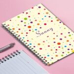 personalized spiral notebooks